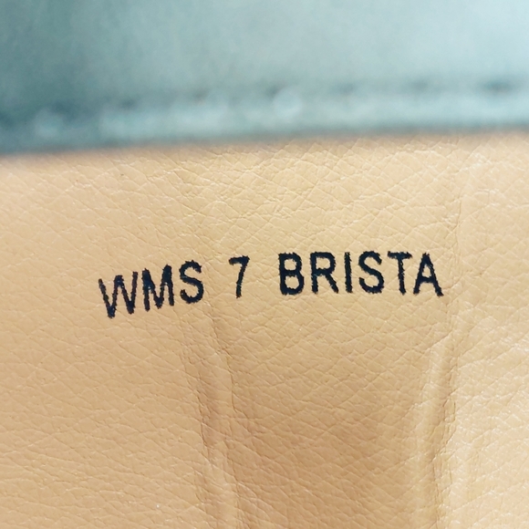 NEW DV Dolce Vita Brista Green Cream Leather Block Heel Sandals D272 - Picture 11 of 14